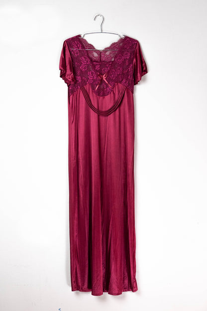 Lady Love LONG SILK NIGHTY