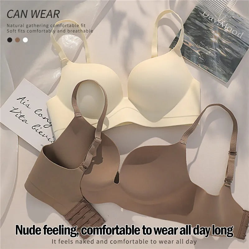 Ice Silky Nude Premium Quality  Seamless Bra