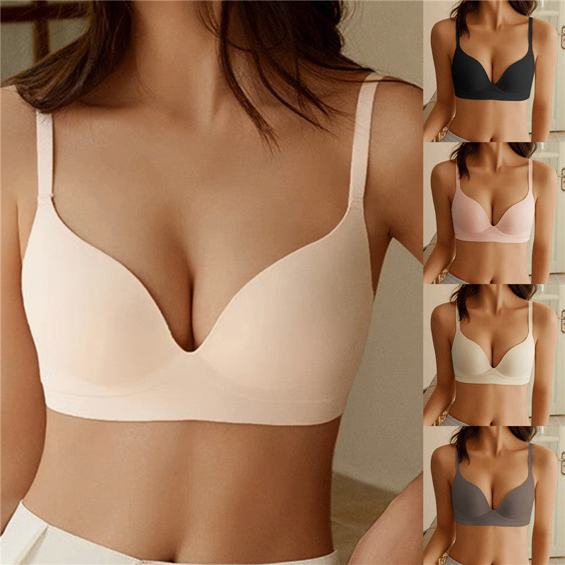 Ice Silky Nude Premium Quality  Seamless Bra